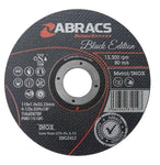 Abrasive Flat INOX Extra Thin Cutting Discs Black Edition