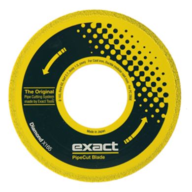 Exact 7010493 Diamond X165 Heavy Duty Disc (165mm)