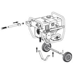 Mosa CTM-MW200D Wheels & Handles Kit (MagicWeld 200)