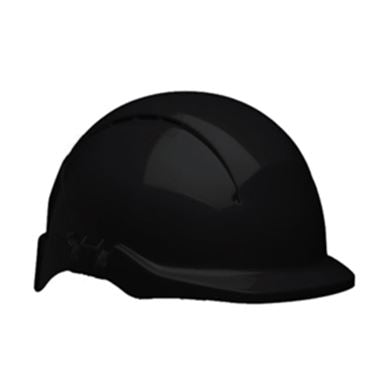 Weltek KS9010 Black Shock Safety Hard Hat c/w Headgear