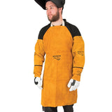 Starparts GLA Leather Gold Welders Apron