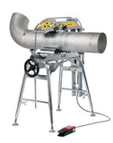 AMA AMA-7010 Roller Pipe Rotator System 110V c/w Foot Pedal & Pipe Stand A