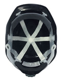 Weltek KS9010 Black Shock Safety Hard Hat c/w Headgear
