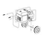 Mosa CTM10 Wheels & Handles Kit