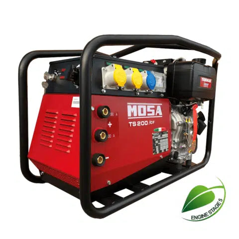 Mosa 35.23202H Petrol Welder Site Package TS200 BS/EL 110/230V