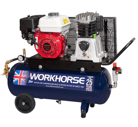 FIAC WRP5.5HP-50P Workhorse Petrol Air Compressor 5.5HP 50L Portable
