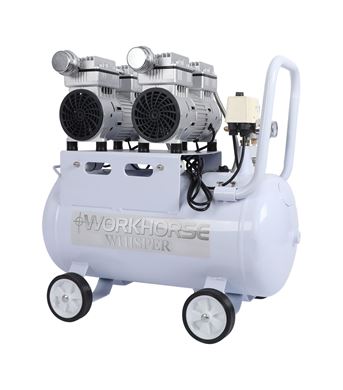 FIAC OF240/50  Workhorse Whisper Oil Free Compressor 2HP 50L 230V 8 Bar
