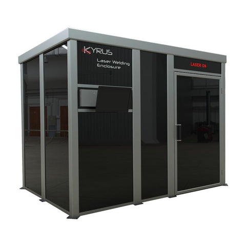 THEO KY-LENC-001 3m x 2m Class 4 Laser Enclosure c/w 1.2m Hinge Door