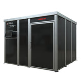 THEO KY-LENC-002 3m x 3m Class 4 Laser Enclosure c/w 1.2m Hinge Door