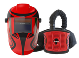 WELTEK CR28S4 Kapio Red Side Vision S4 Airfed Welding/Grinding System
