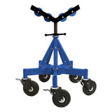 DWT-RG350090 Maxi Mobile Pipe Stand c/w Casters & V-Head
