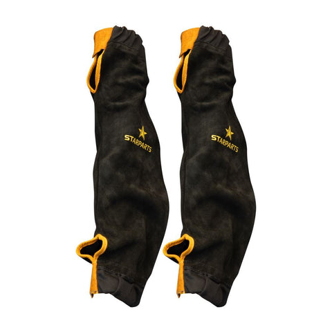 Starparts BPLS20 Black Premium Leather Sleeves 20" (Pair)