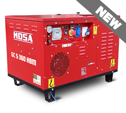 Mosa GC5-360HBM Generator/Compressor 4.4kw 230V - 12CFM