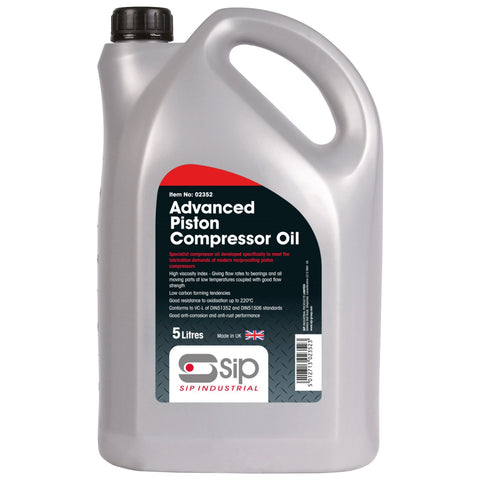 SIP 02352 5ltr Advanced Compressor Oil