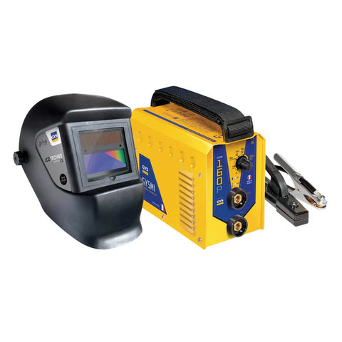 GYS 083745 Gysmi 160 P + LCD Techno 11 Helmet Bundle