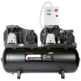 SIP 05251 B3800/270 270ltr Tandem Belt Drive Compressor