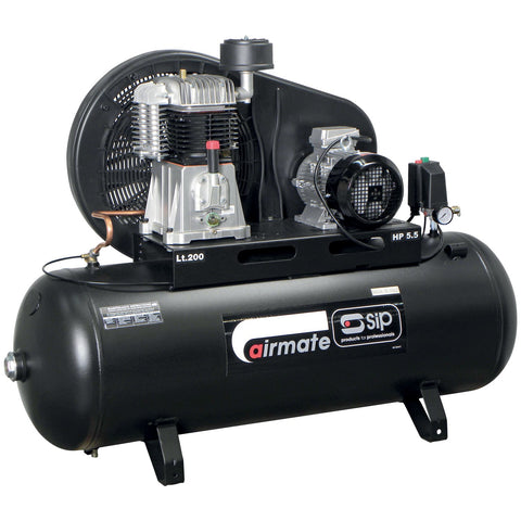 SIP 06583 TN5.5/200 200ltr Belt Drive Compressor