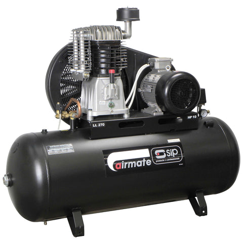SIP 06587 TN10/270 270ltr Belt Drive Compressor
