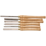 SIP 06857 6pc Wood Lathe Chisel Set