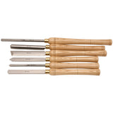 SIP 06857 6pc Wood Lathe Chisel Set