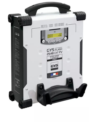 GYS 075962 GYSFLASH 25.48 CNT FV (0.5m Cables)Battery Charger