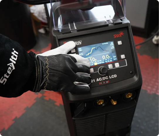 Stealth 9112H-AC Cobra by Stealth 321 LCD AC/DC TIG Welding Machine ...