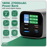 Sealey DL168 Portable Power Bank 140W 27000mAh