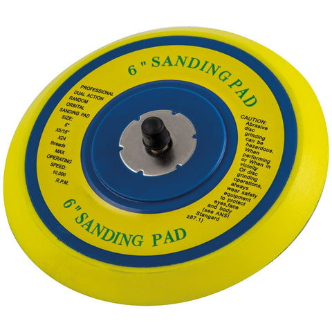 SIP 17576 6" Vinyl-Faced Sander Backing Pad
