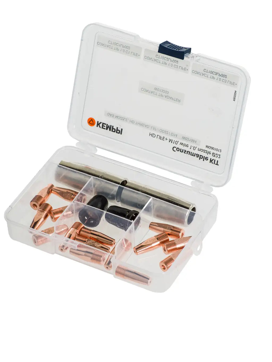 Kemppi MG001012 Consumable Kit Basic STD M10, Wire 1.0, Nozzle Ø25 ...
