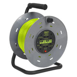 Sealey BCR153TG, BCR25G, BCR50G Cable Reels With Thermal Trip 4 x 230V