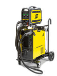 ESAB Warrior + Warrior Feed 400 air cooled MIG welder with Feed 304