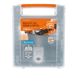Fein 35222967050 Best of E-Cut Starlock Max Wood and Metal 6 Blade Set