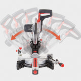 SIP 01505 12" Sliding Compound Mitre Saw w/ Laser