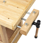 SIP 01460 Professional Hardwood 4-Drawer Workbench