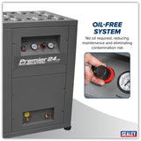 Sealey SAC01VLN Oil Free Low Noise Direct Drive Air Compressor 24L 3hp