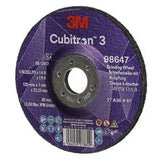 3M Abrasives 7100303982 T27 Cubitron 3 Depressed Centre Grinding Wheel 125 mm x 7 mm x 22.23 mm