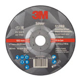 3M Abrasives 7100141089 Silver Depressed Centre Grinding Wheel T27, 150 mm x 7 mm x 22.2 mm