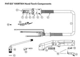 Thermacut FHT-EX 105TTH hand torch components