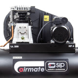 SIP 05311 PX4-3/200B 200ltr Belt Drive Compressor