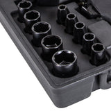 SIP 06792 1/2" 17pc Air Impact Wrench Kit