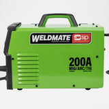 SIP 05740CART WELDMATE AUTOPLUS 200A MIG/ARC/TIG Welder with Cart 230V