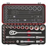 Sealey AK7924 Premier Platinum Socket Set 1/2"Sq Drive 24pc