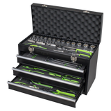 Sealey S01266 Siegen Portable Tool Chest 3 Drawer with Tool Kit 98pc