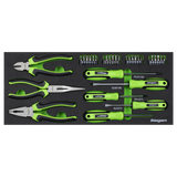 Sealey S01266 Siegen Portable Tool Chest 3 Drawer with Tool Kit 98pc