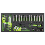 Sealey S01267 Top Chest & Rollcab Combination 6 Drawer with Tool Kit 247pc