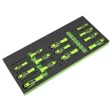 Sealey S01267 Top Chest & Rollcab Combination 6 Drawer with Tool Kit 247pc