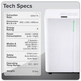 Sealey DH148 Baridi Dehumidifier with Digital Display & 24hr Timer 20L