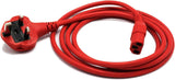 Bymat 1125KR/5024KR/1125KS/5024KS Red & Black Cables