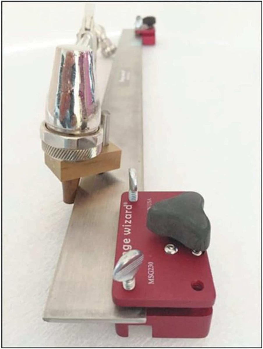 GBC Torch Guide W/Magnetic Off/On Blocks/ Standoff/Circle Layout & Bev ...