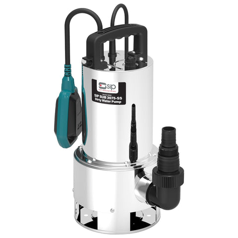 SIP 06825 SUB 3075-SS Heavy-Duty Dirty Water Pump